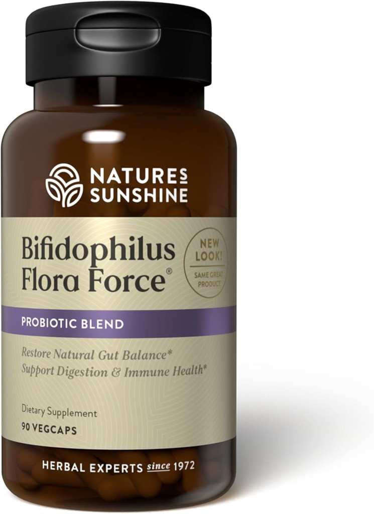 Natura's Sunshine Bifidophilus Flora Force 90 Capsule