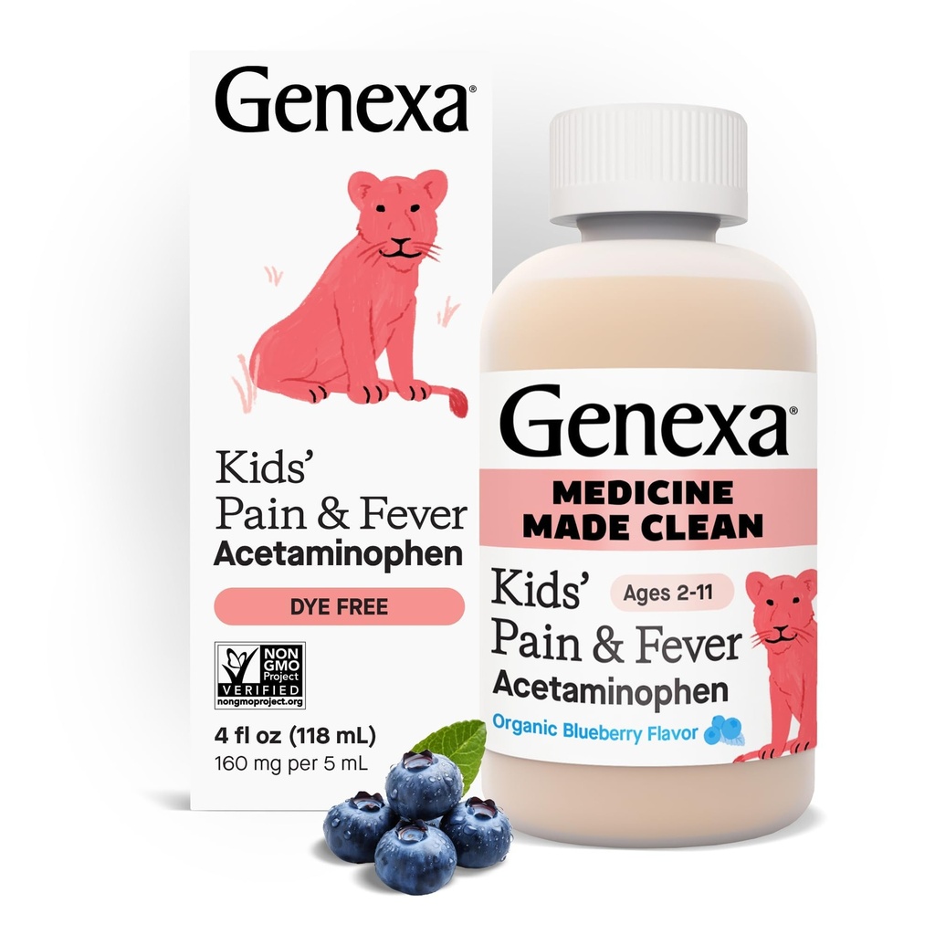 Genexa copii Acetaminofen curat 