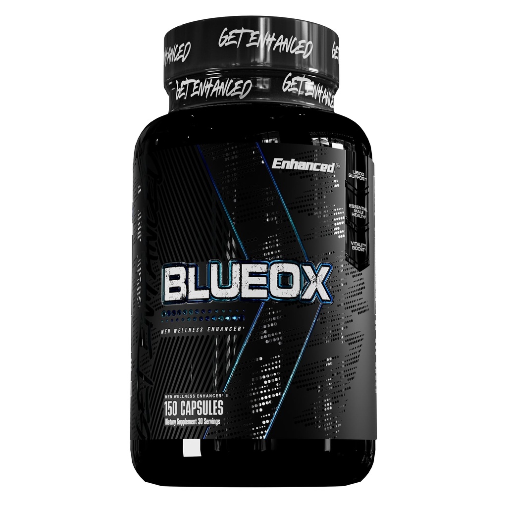 Laboratoare îmbunătățite - Blue Ox Testosteron Boosteron - Suplimentul natural testosteron pentru creșterea forței și testosteronului pentru bărbați (150 capsule)