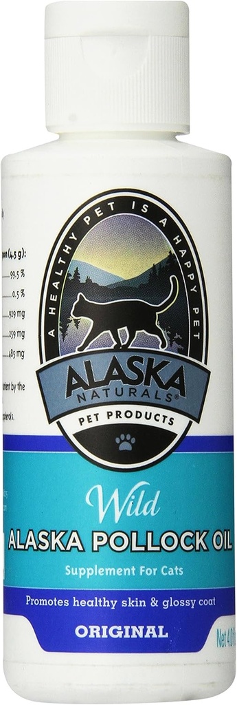 Alaska Naturale Animale de companie Produse Pollock Ulei pentru câini, 4-Ounce flacon