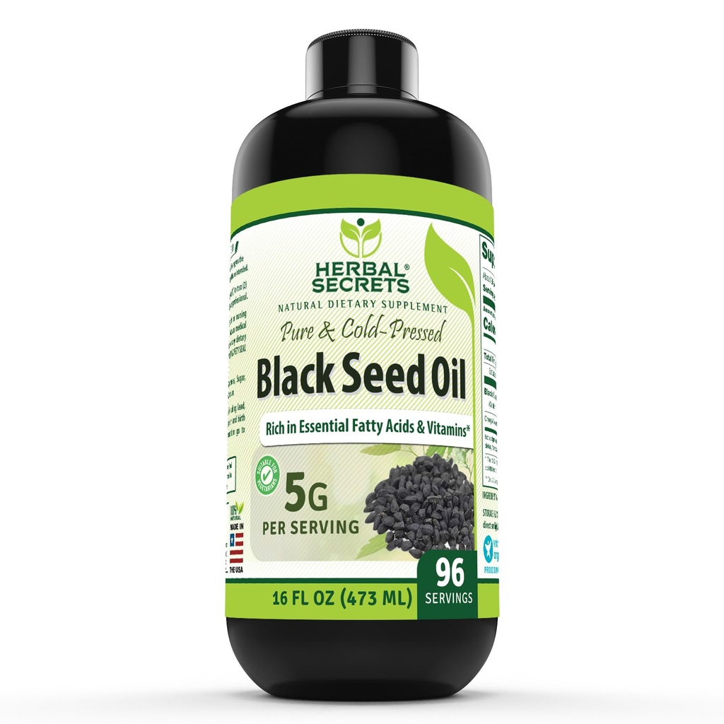 Secrete de plante Black Seed Suplimentul ulei de seminte 