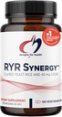 Designs for Health RYR Synergy - Red Yeast Rice Supplement - 1200mg Red Yeast Rice + CoQ10 to Support Cardiovascular Health + Maintenance of Lipid Levels in Normal Range (120 Capsules)