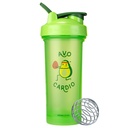 BlenderBottle Just for Fun Classic V2 Shaker Bottle Perfect pentru Shake-uri de proteine și Pre Workout, 28-Ounce, Avo Cardio