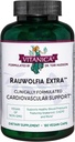 Vitanica Rauwolfia Extra - Suplimentul de sanatate a inimii - Suporta tensiunea arterială deja intr-o gama sanatoasa - Supliment cu magneziu, CoQ10 & Snakeroot - 180 Capace Vegane