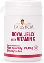 ANA MARIA LAJUSTICIA - Jelly regal cu vitamina C - 60 capsule lactate și gluten gratuit. Vegetarian prietenos. Perfect pentru a promova sănătatea vasculară.