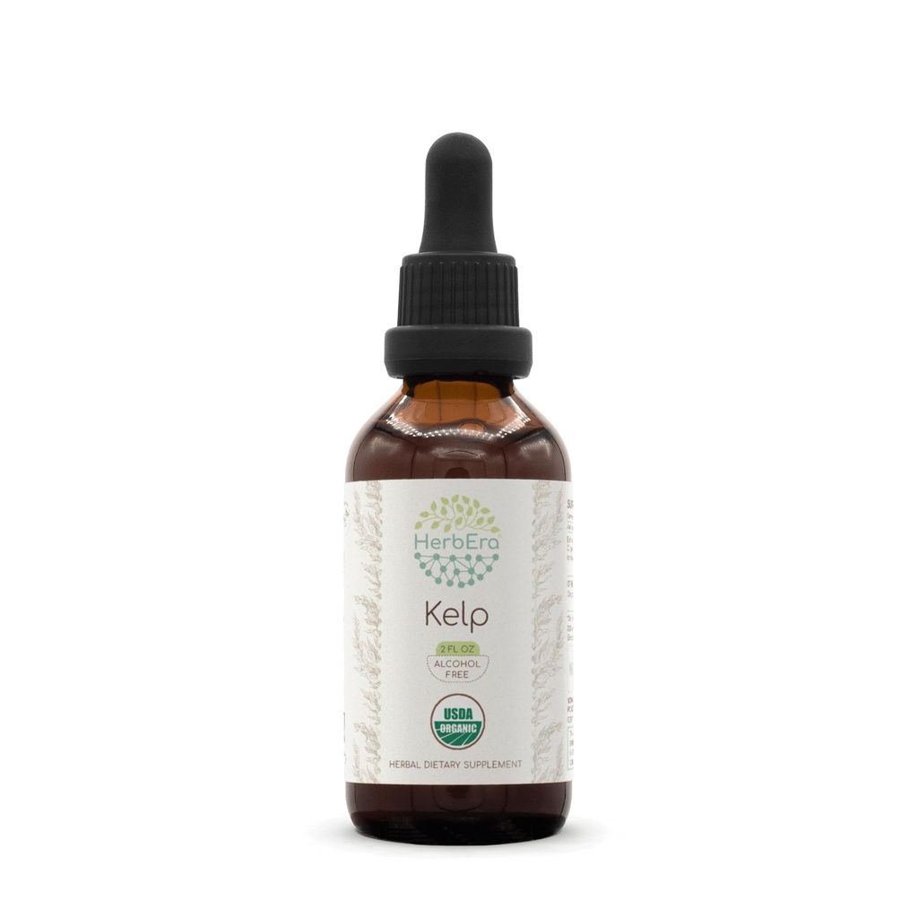 HerbEra Kelp B60 USDA Tinctură organică 