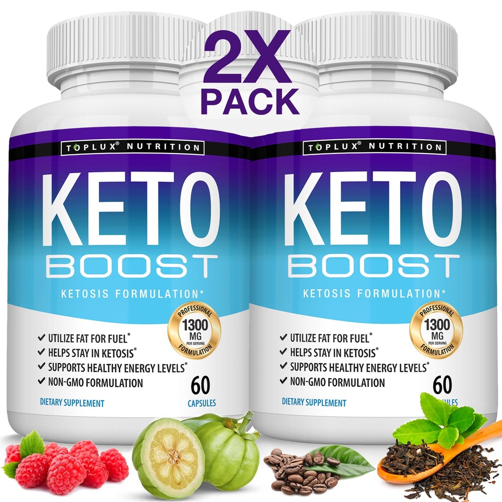 Keto Boost Diet Pastile Ketosis Supliment - Natural Exogene Keto Formula suport Energie & Focus, Cetone avansate pentru Ketogenic Diet, pentru bărbați Femei