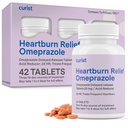 Omeprazol 20 mg comprimate - 42 comprimate cu eliberare întârziată - Acid Reflux medicament pentru ameliorarea arsurilor la stomac