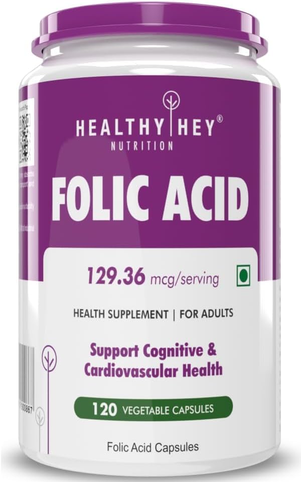 Acid folic - 120 Capsule vegetale