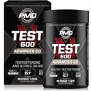 MPD Sports N-Test 600 Advanced Nitrotic Oxid Booster pentru bărbați - cu Clinical Studied Testofen - Lean Muscle and Force Gains with Estrogen Suppression (90 Veggie -Caps)