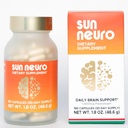 Sun Chlorella Sun Neuro Nootropic Creier Supliment - Daily Memory Concentration & Focus Supliment pentru femei și bărbați - Natural Plasmalogen Boost de Ananas de mare - 180 Capsule