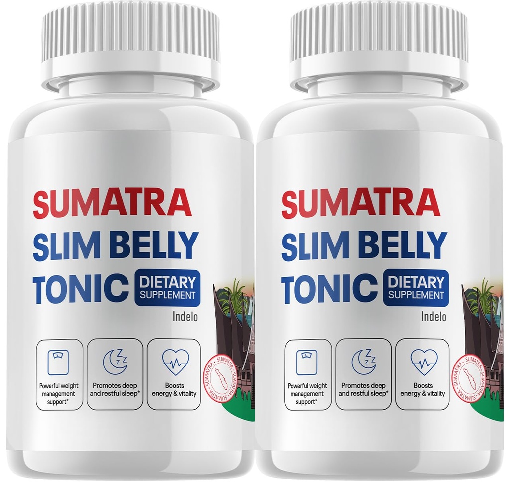 (2 Pack) Sumatra Slim Belly Tonic - Slim Belly Dietary Supliment, Sumatra Slim Belly toate-naturale pastile, Sumatra SlimBelly Recenzii (120 capsule)