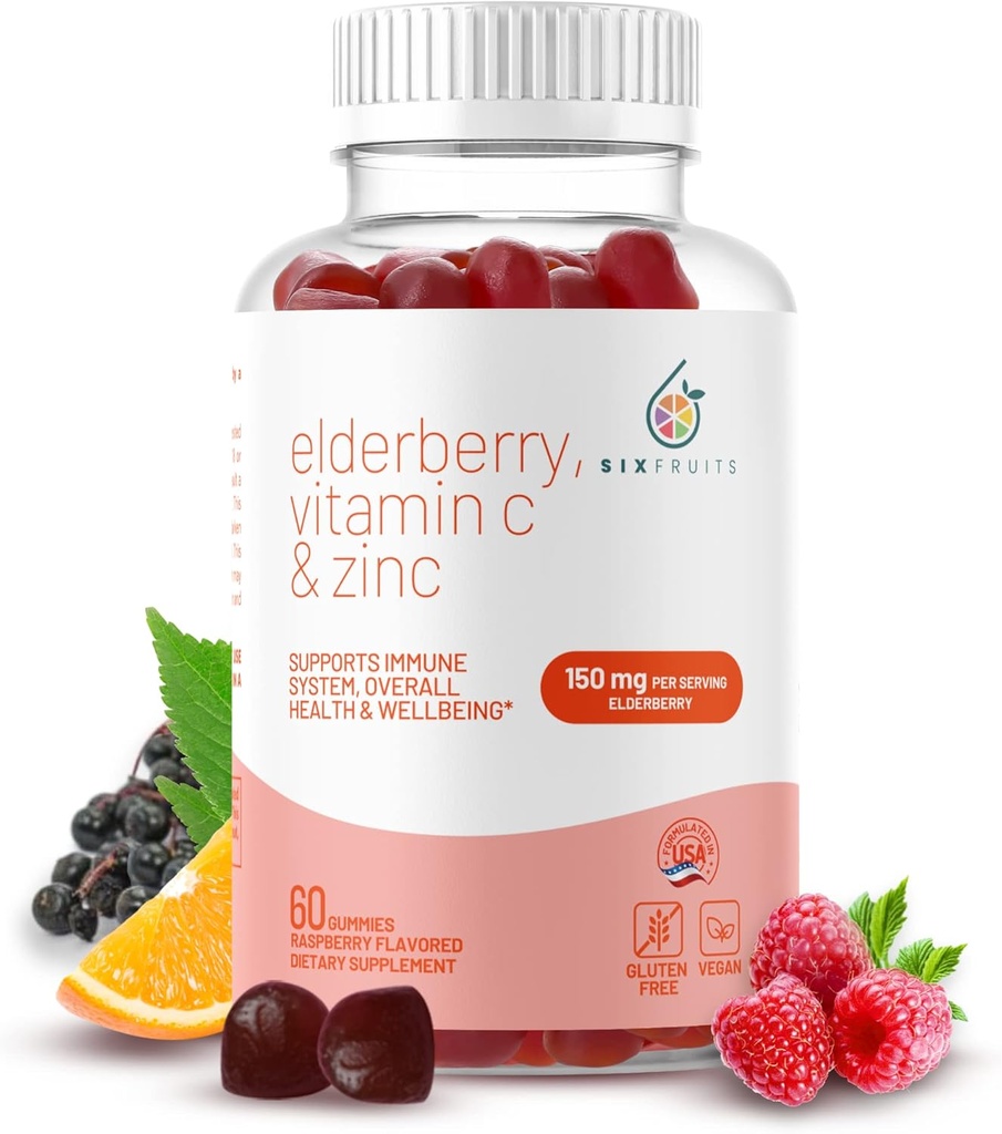 Gume organice de soc cu zinc si vitamina C 