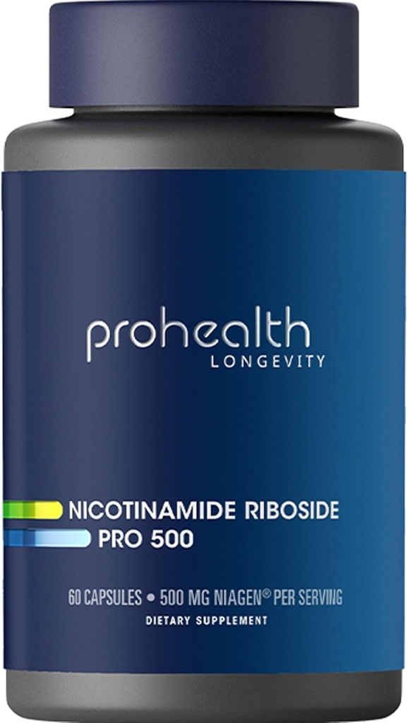 ProHealth Nicotinamida Ribozide Pro 500. Patentat NR Niagen 500mg Plus 250mg TMG. NAD+ Supliment boosts NAD+. NR Supliment dovedit în 300 Studii. 30 Serviri