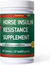 Rezistenţă la insulină Suplimentul pentru cai - Laminită Cai Tratament- Laminită Naturală Laminită Pudră Herbală pentru Laminită Sore Feet & Cronică, 1,87lb (Suficienţă de 90 zile)