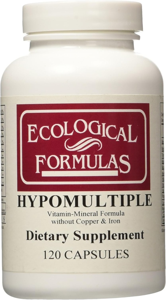 Cercetare cardiovasculară Capsulele hipomultiple de vitamina Minerală, 120