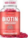 Biotin Gummies pentru cresterea parului 