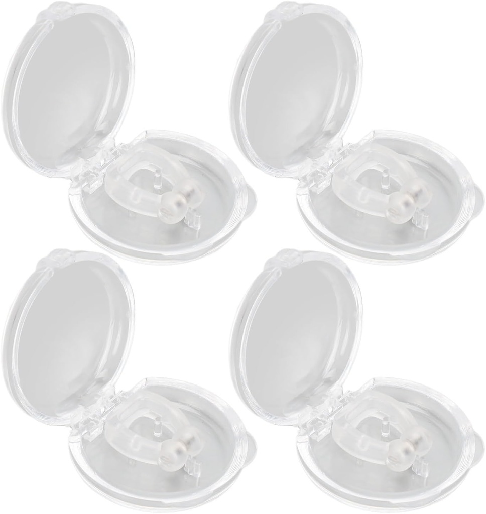 ZJchao Tinitus Relief Device, Reducerea inconfortabil inelare urechi Allevia tinitus cu presiune blândă Tinitus Relief Clipuri de tratament magnetic Versatil portabil pentru pe relieful de inelare urechii
