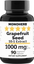 Extract de semințe de grepfrut MONOHERB 1000 mg - 90 capsule vegetariene