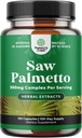 Natures Craft Extra Putere Saw Palmetto Extract - Avansat Saw Palmetto pentru femei si barbati sanatate parului si suport urinar cu plante Sterols & Flavonoids - Potent Herbal Supliment 120 capsule