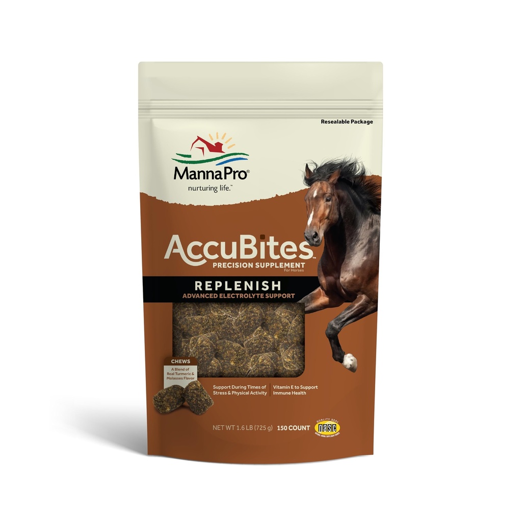 Manna Pro AccuBites Replenish Equine Supliment 