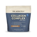 Dr. Mercola Colagen Complex Powder - Suporturi Skin Elasticity & Joint Function - Multi-Sursa Colagen Tipuri I II III - 10.89 oz (30 Servings) - Ciocolata