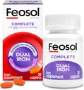 Feosol complet cu Bifera Iron 30 Caplete (3 ambalaj)