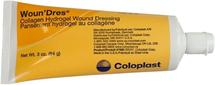 Woun'Dres Colagen Hydrogel 3 oz Tube QTY: 1 by COLOPLAST CORPORATION