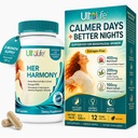 UltaLife Menopauza ei Armonie Suplimente pentru femei - Flashuri calde Menopauza Relief & Hormone Echilibrul pentru femei - Conține negru Cohosh, Dong Quai, Red Clover & More - Estrogen gratuit - 120 capsule