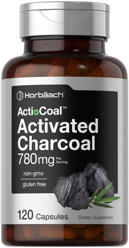 Horbäach Pastile Charcoal 780mg 