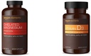 Elemente Glicinat de magneziu Chelat (240 comprimate) și vitamina D3 (180 Softgels)