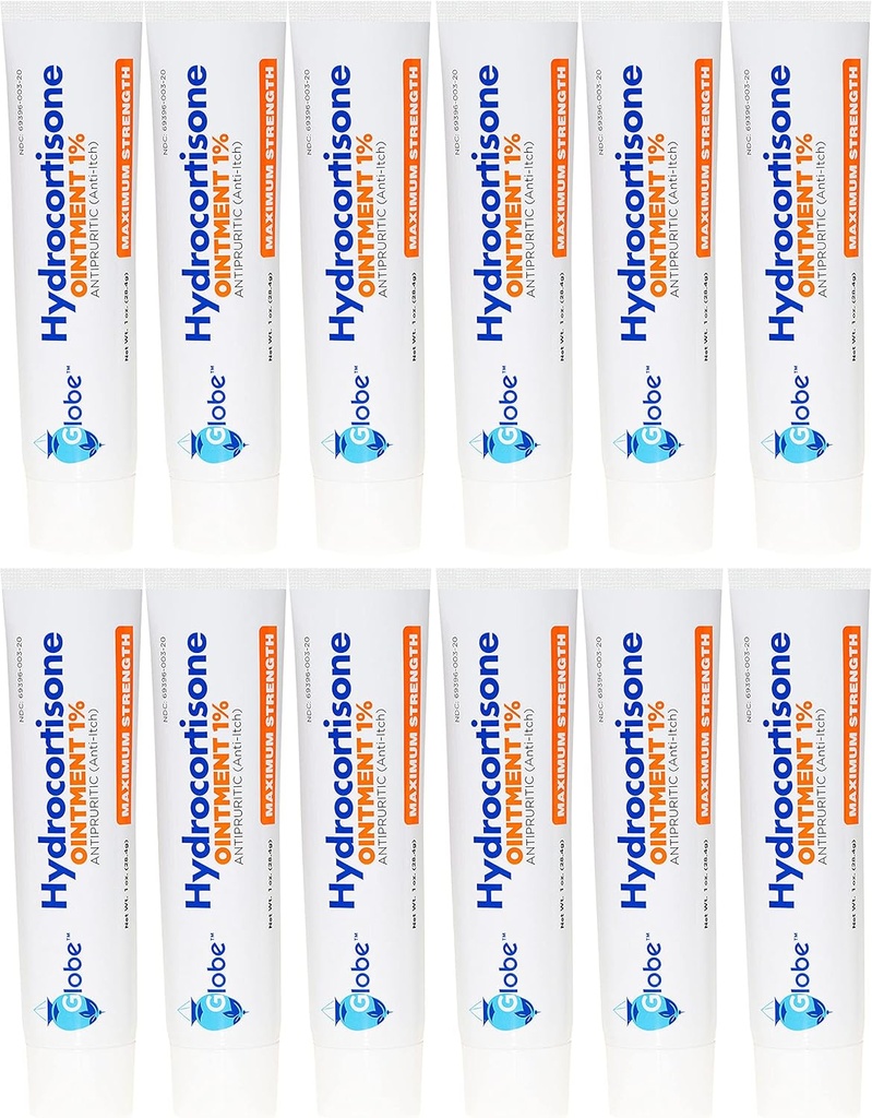 Globe Hydrocortizon 1% Putere maxima Unguent transparent 1 oz 