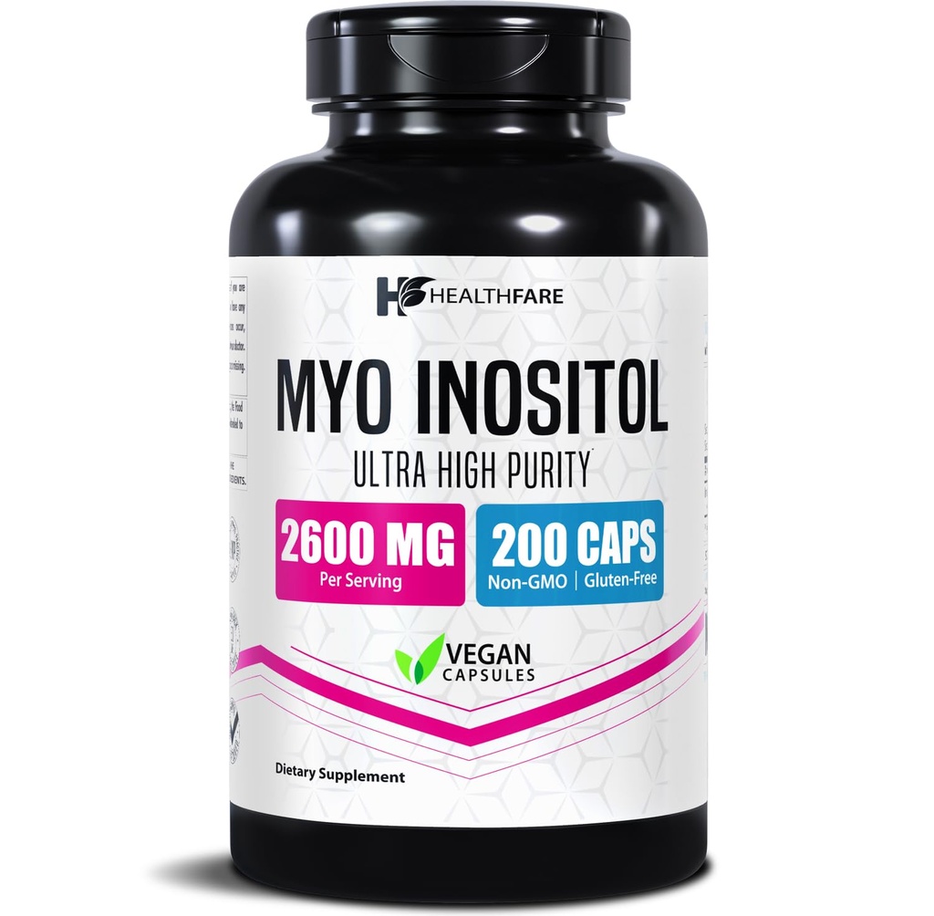 Healthfare Myo Inositol Supliment, 2600 mg 