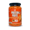 Twin Peaks Proteine Puffs - (Nacho Cheese), Keto Friendly, Low Carb Snack (300g, 21g Proteine, 2g Net carbohidrați, Proteina mare, Crunchy Snack sănătos)