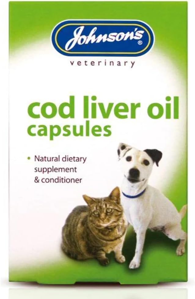 Johnsons Produse veterinare Cod Capsule hepatice, 40 Capsule