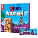 CLIF Kid Proteina Zbar - Ciocolata Chip - Crisp Whole Grain Snack Bars - Made with Organic Oats - Non-GMO - 5g Proteine - 1.27 oz. (5 Pack)