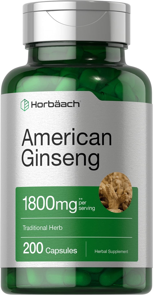 Horbäach American Ginseng Capsule 