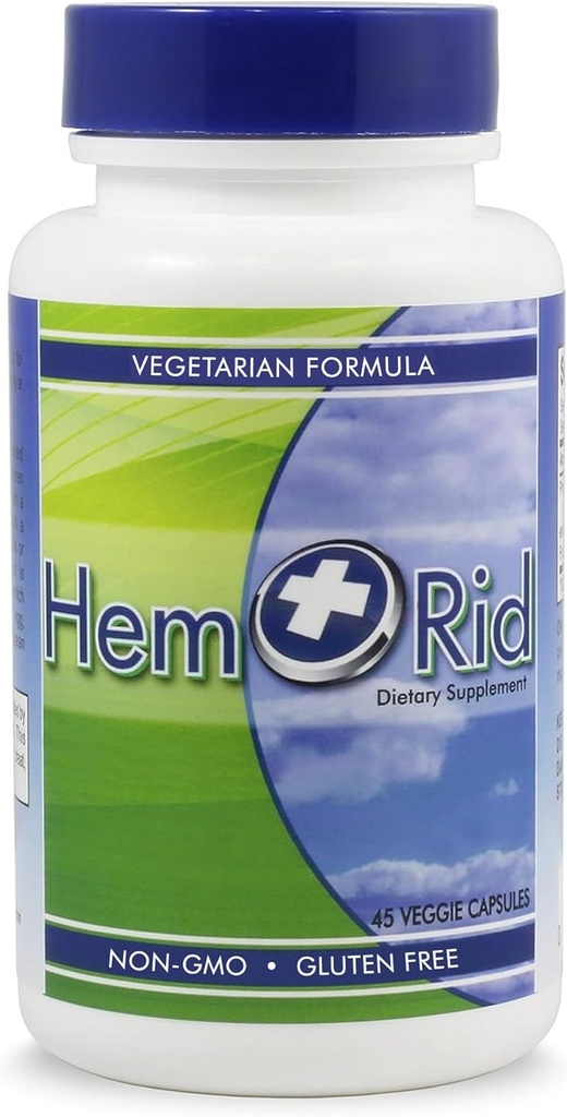 HemRid Cel mai bun supliment hemoroizi, Reduceți mâncărime, iritație, sângerare, Ardere în 2-5 zile, Ingrediente testate clinic oferi ajutor rapid în 120 zile