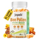 Bee Pollen 1000mg Sugar Free Gummies, w/Fenugreek, Royal Jelly, Propolis, Organic Bee Polen Supliment mestecabil pentru femei, bogat în vitamina E, Imunitate & Skin Care, 60 de conte
