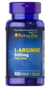 Pride L-Arginine 500 mg puritan, Heart Health Support, 100 Count