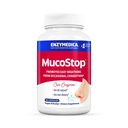 Enzymedica, MucoStop, Natural Enzyme Supplement, Relieves Congestie sezonieră sau ocazională, Suportă respirație ușoară, 96 Conte