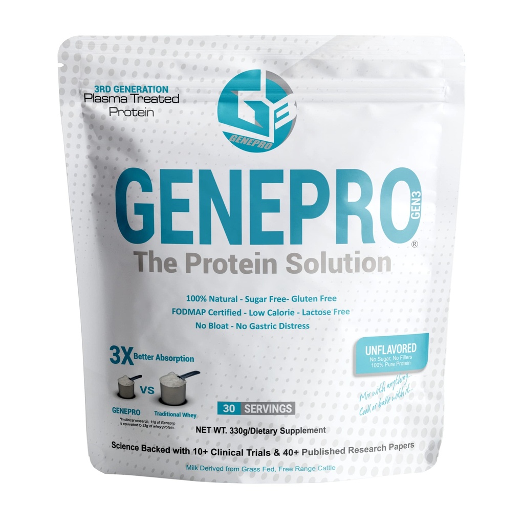 Pulbere de proteine nearomatizate - noua formulă - Lactoză fără gluten, fără gluten, & fără GMO Whey supliment de izolare Shake (3 generaţie a 3-a, 30 serviri)