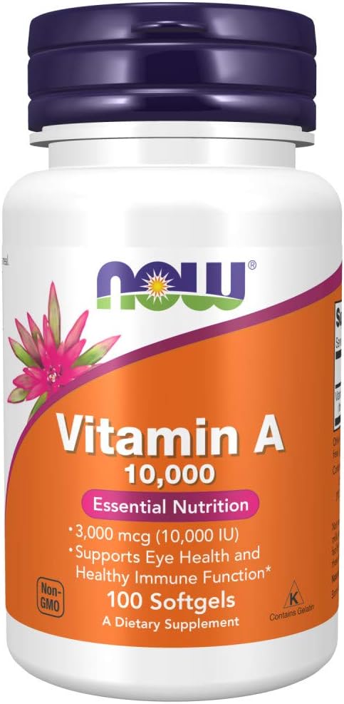 ACUM alimente, vitamina A, 10.000 UI, 100 Softgels