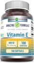 Formulari uimitoare Vitamina E 400 UI per supliment de servire 