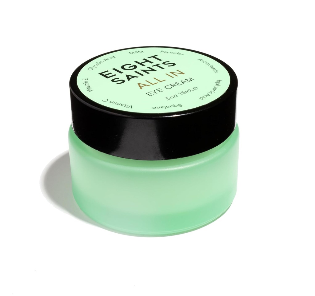 Opt Sfinți de îngrijire a pielii All in eye Cream, Natural și organic anti imbatranire sub crema ochi pentru a reduce puffiness, riduri, și sub pungi ochi, cercuri întunecate sub tratament ochi, 0.5 Ounces