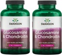 Swanson Glucosamină & Chondroitin Combo 500/250 Milligrame 200 Capsule (2 ambalaje)