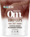 OM ciuperci Cordyceps pulbere 7.05 oz (100 serviri) 