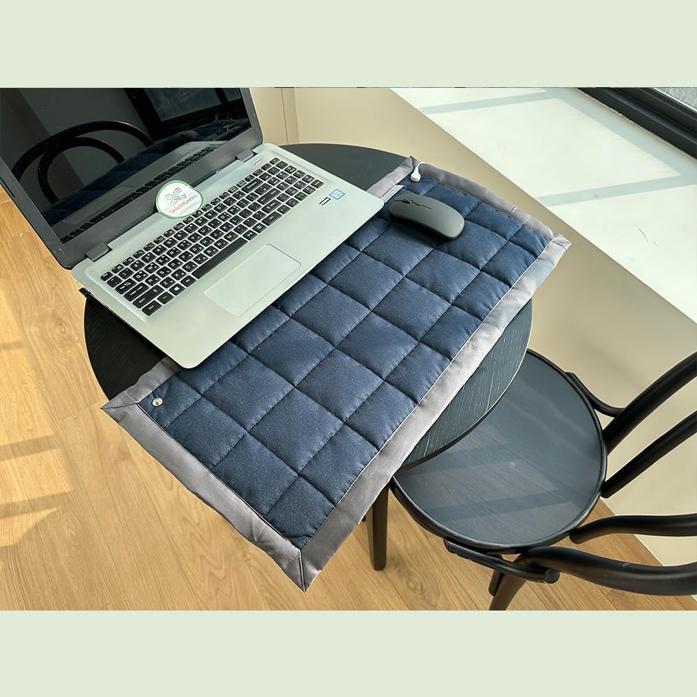 Grounding Big Multi Pad-Snilel Steel Fabric, 24x16 inch (Navy)