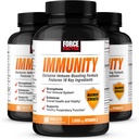 Force Factor Imunity, Immunity Support Booster cu Elderberry și 1000mg de vitamina C, Plus Vitamina D, Zinc, Probiotice, Antioxidanti, și Echinacea pentru Immune Health Defense, 90 Count (Pack of 3)