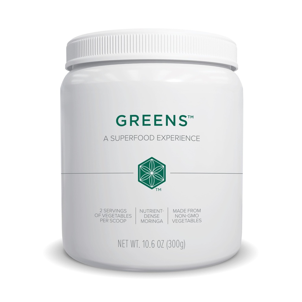 Isagenix Moringa Greens - Green Drink Powder with Antioxidants & Superfoods - Nutritional Supplement - Made with non-GMO, Whole-food Vegetles - 10,6 oz (30 Servings)